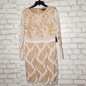 🆕️Marina Floral Embroidered lace Sheath Dress